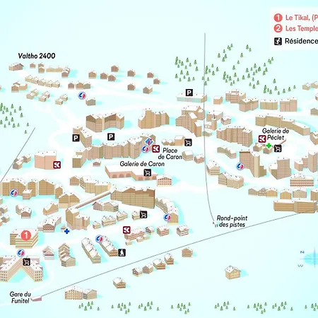 Pierre & Le Tikal 3* Val Thorens