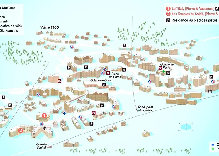 Résidence Pierre&vacances Le Tikal 3* Val Thorens